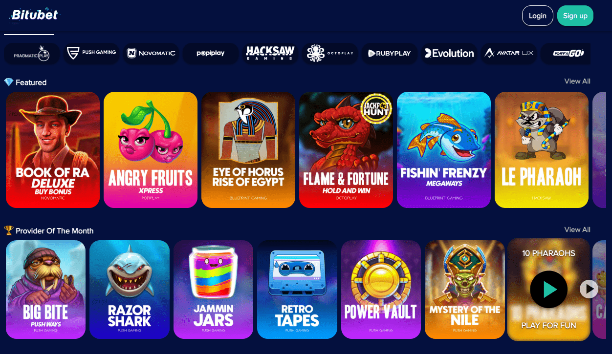 Bitubet games